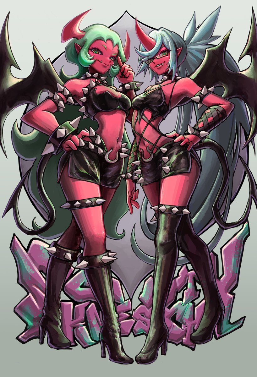 yonoseong's tweet photo. Scanty &amp; Kneesocks
#art #illustration #fanart #photoshop #digitalart #digitalpainting #pantyandstocking #psg #パンスト #イラストグラム https://t.co/WofvrnVe7X