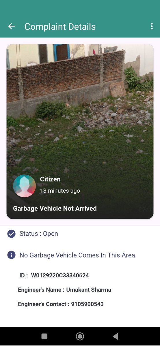 apysh's tweet photo. Root cause of the issues needs to be addressed. No one comes for garbage pickup. And residents throw it in open and later set it on fire which is hazardous for the health and the environment. A city having a waste management unit doesn't have a waste pick up &amp; segregation plan. https://t.co/kSo7wQXYOU