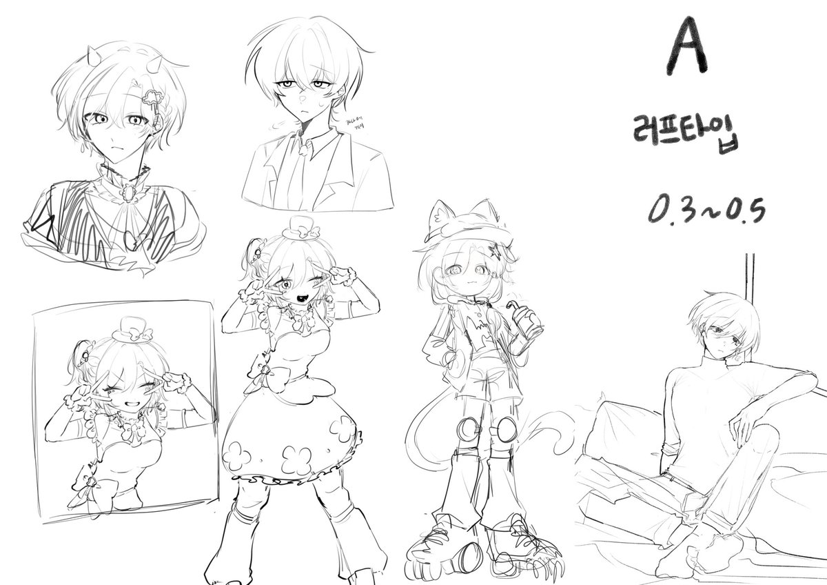 hin_float_Boo's tweet image. 이번년도 마지막 커미션입니다! 마지막이라 그냥 가격 다 내렸어여
커미션 진행방식은 메인트와 같습니다!