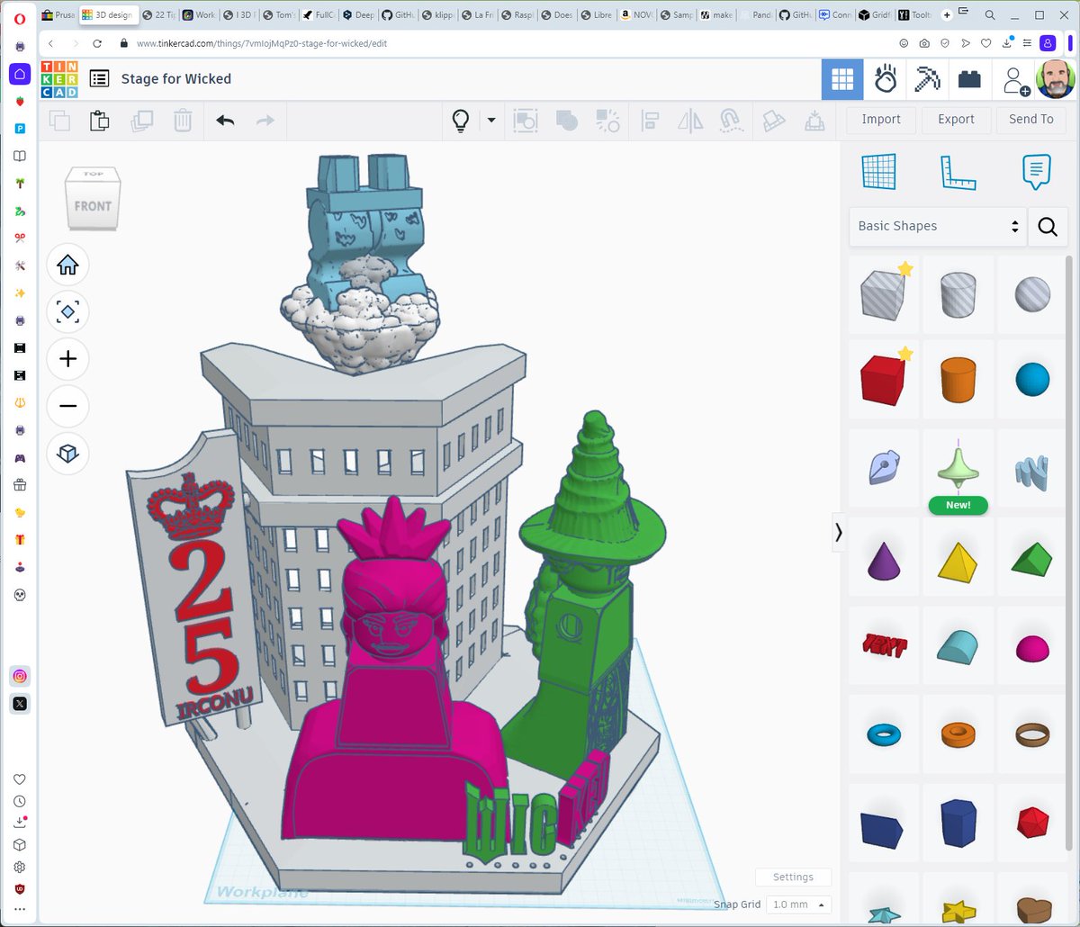 reprinted3D's tweet image. I'm going to bed; I feel completely defeated. I tried so hard to have this gigantic print finished for tomorrow. It was intended as a "step-down" gift for the "Emperor" of our sister-city's charity chapter. Tomorrow marks the end of his 1-year tenure leading the organization.
