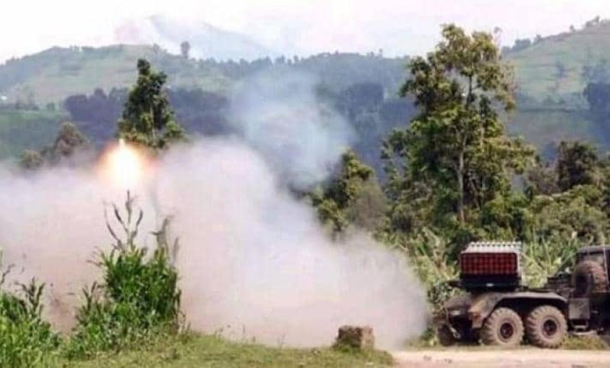 Rachidikudra's tweet image. #Ituri : Selon des précisions obtenues auprès de la hiérarchie de l’armée #ougandaise, des drones de l’UPDF avaient survolé la veille l’espace aérien de Mambasa, ciblant plusieurs positions des #ADF le long de la rivière #Epulu, en chefferie des Walese karo. @MarcusLoika