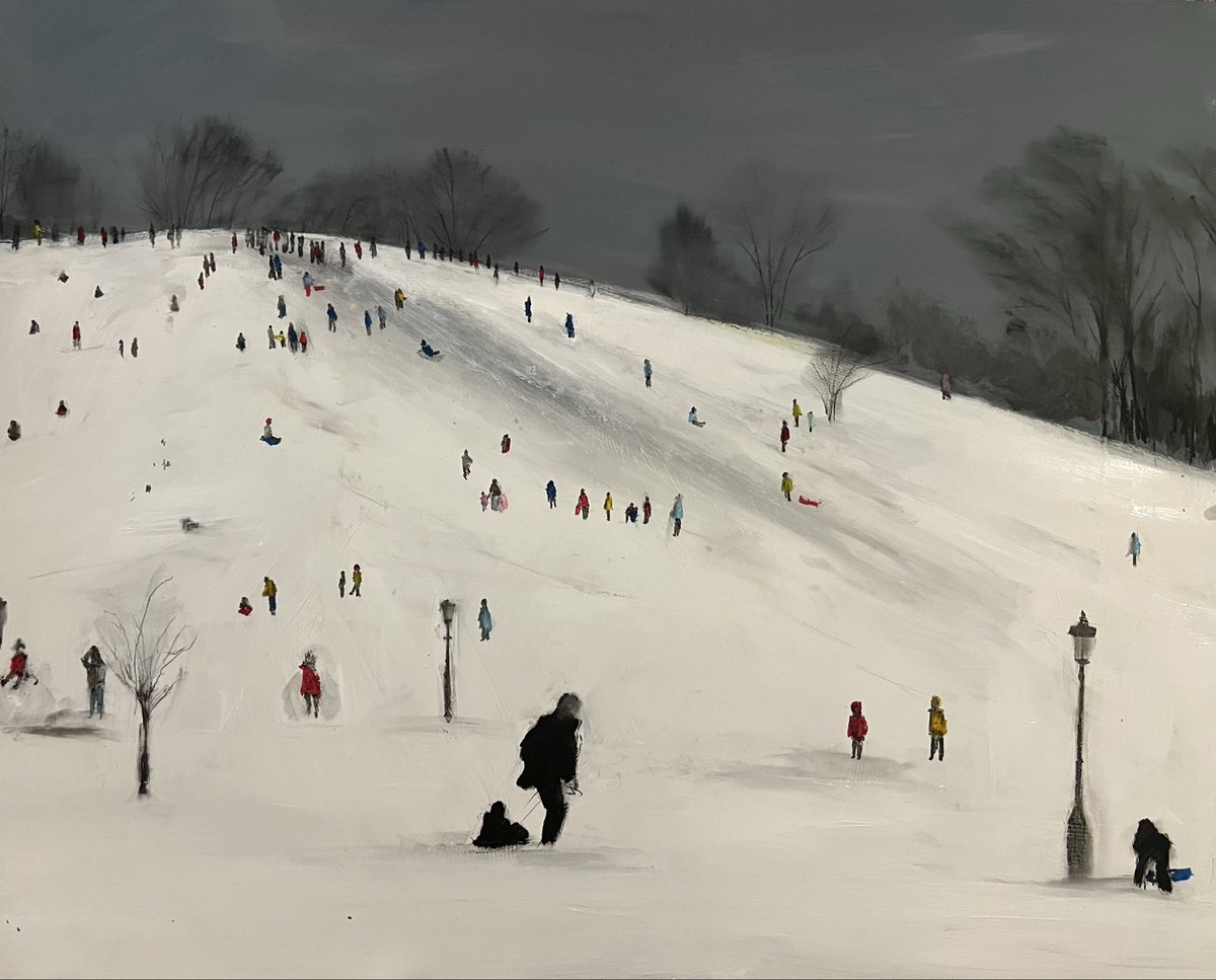 SarahjevsEvans's tweet image. Some of my winter paintings