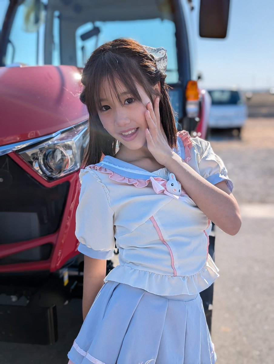 sOmt8K1gkKvrh7k's tweet image. #YJCダンススタジオ
#モコ
モコトラクター🚜の前で撮影なう😁