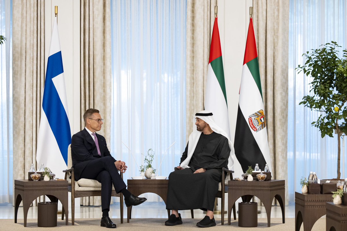 SarahMAlhosani's tweet image. In  just 72 hours, Abu Dhabi welcomed the President of Korea, the Prime Minister of Canada and the President of Finland. It is a clear signal of confidence in the UAE’s model under the leadership of His Highness MBZ. These visits reflect expanding cooperation in the economy,…