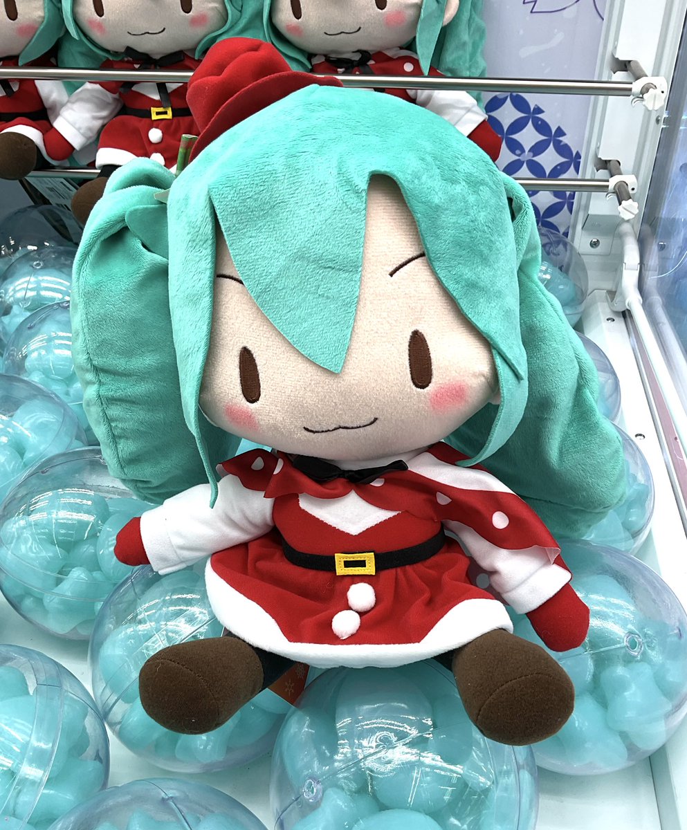 アミューズメント　ぬいぐるみ グッズ]初音ミク 辰2024 ふわぷち ぬいぐるみ（LL）｜プライズ・くじ