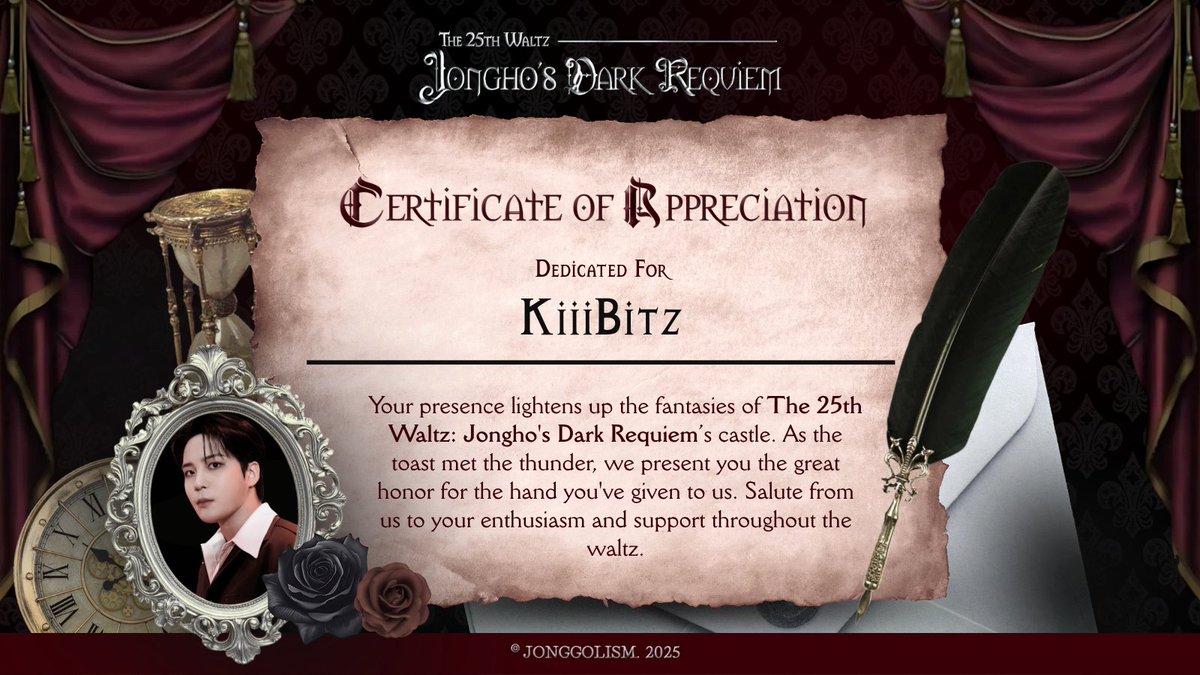 ᅠ
࣪ ִֶָ It was an honor to complete this event. Big-bitz on the success of your project <a href="/JONGGOLISM/">𝕲𝖔𝖑𝖔𝖓𝖌𝖆𝖓 𝕵𝖔𝖓𝖌𝖍𝖔</a>, we sincerely thank you. We look forward to more great collaborations in the future. 즐겁고 행복한 하루 보내세요, 감사합니다! 🍬
ᅠ