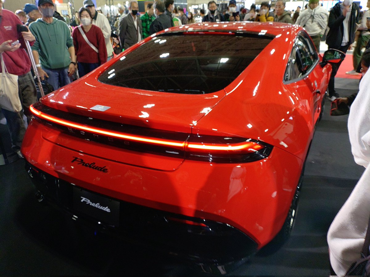 w_ryu_papa's tweet image. 後ろからの見え方も良し。

#JMS2025 #Honda #Prelude