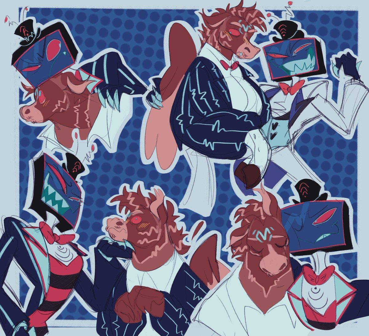 MAVL0T0V's tweet photo. sketch page for hoomfie @garydactyl !! <3 https://t.co/Y0ylrFhPYd