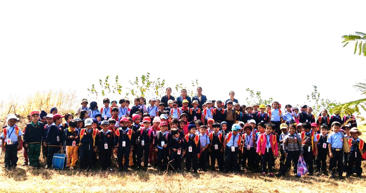 GlobalNashik's tweet image. Our little pre-primary students had an exciting day trekking up Global Hill — exploring nature, building confidence, and experiencing the joy of outdoor learning!