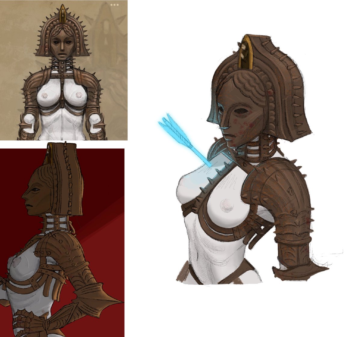 ‘Lost soul, your magic stands paled in my devotion’