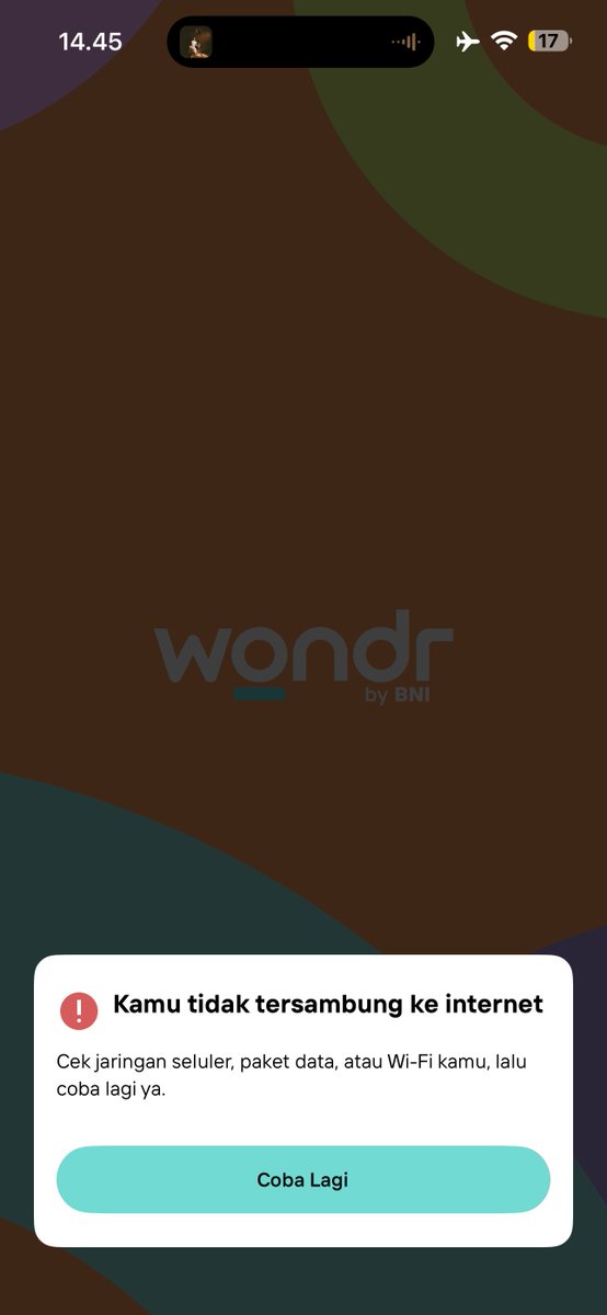 ini lagi down apa gmn min? <a href="/BNICustomerCare/">CustomerCareBNI</a>