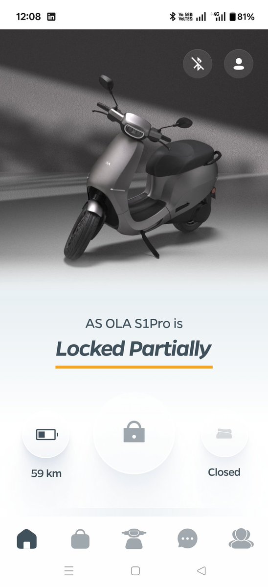 singh_1218's tweet image. #OlaElectric #OLAElec #consumerHelp #ConsumerRights #consumerProtection I would like to request the consumer help team take a look. I am OLA S1 pro user and requested for service but no appointment after 2 months. Now I&apos;m not able to ride scooty due to auto switch off on the way.