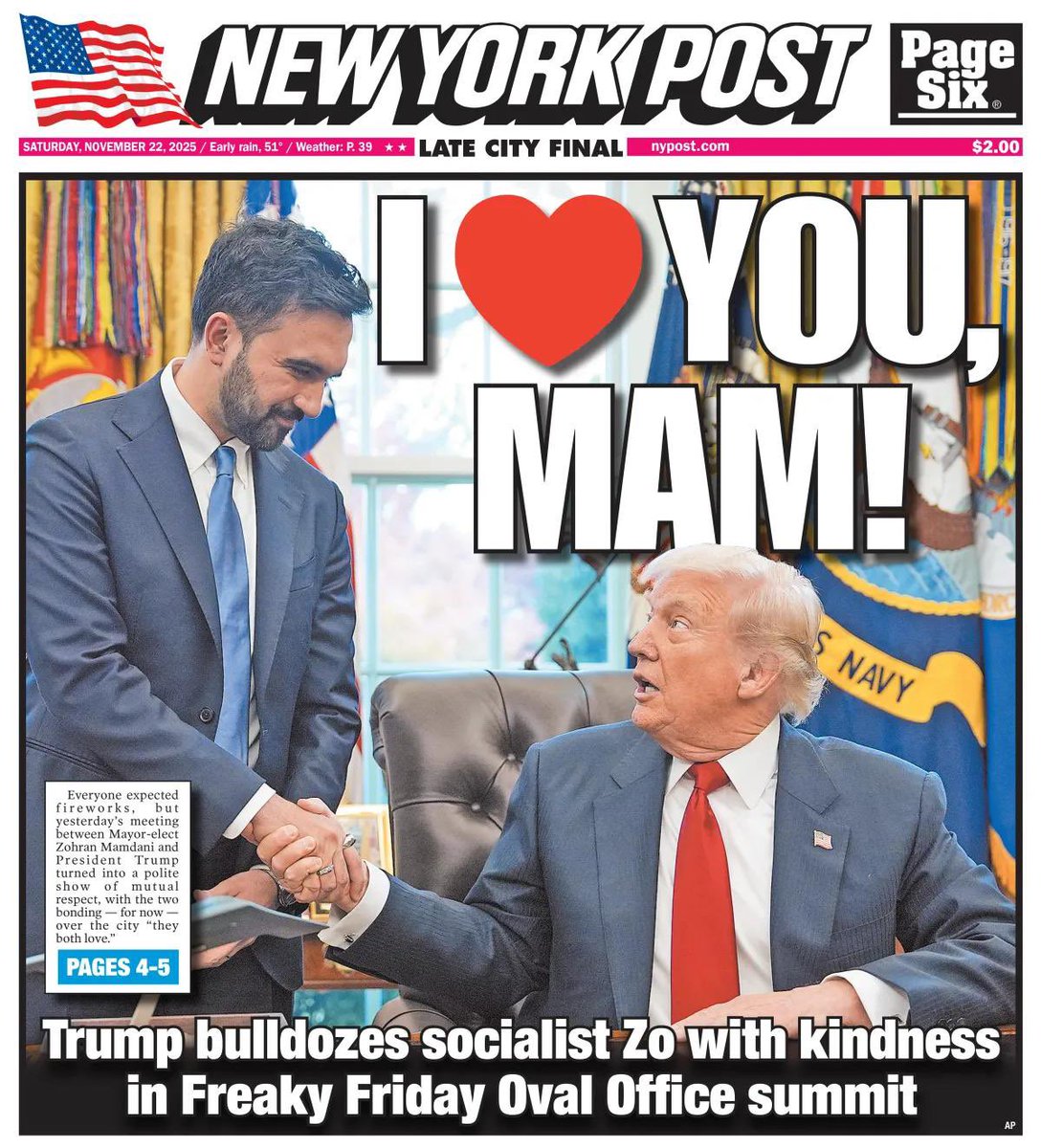 AsadFromNYC's tweet image. The New York Post has been completely deflated. Incredible.