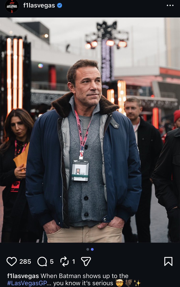 La #F1 sabe 😎
Le dieron la bienvenida a #Batman