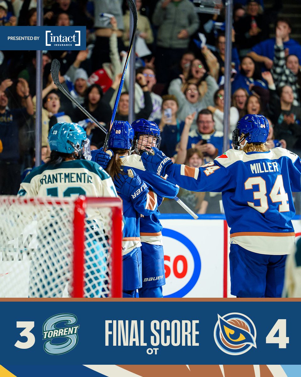 PWHL__Vancouver's tweet image. GOLDENEYES WIN!!! 

Goldeneyes x @IntactInsurance