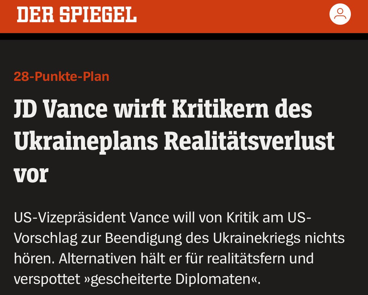 Er hat Recht: Vance :“Es gibt diese Fantasie, wenn wir bloß für mehr Geld, mehr Waffen oder mehr Sanktionen sorgten, wäre der Sieg greifbar“