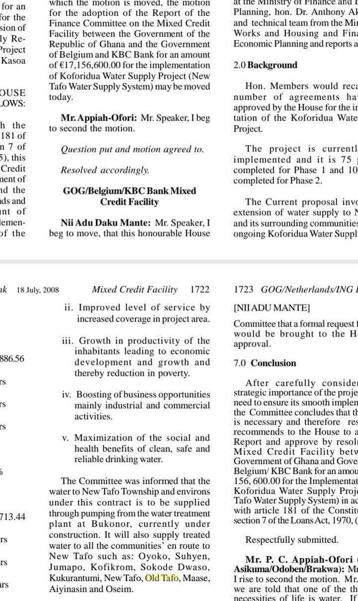KrobeaKwabenaA's tweet image. Is It True President John Mahama Sent Potable Water to Kyebi As Suggested By The Bole MP? 

The records available underscore the fact that President John Agyekum Kufuor started the Koforidua water supply system under his watch which had Old Tafo, New Tafo, Oseim, Sokode, Suhyen,…