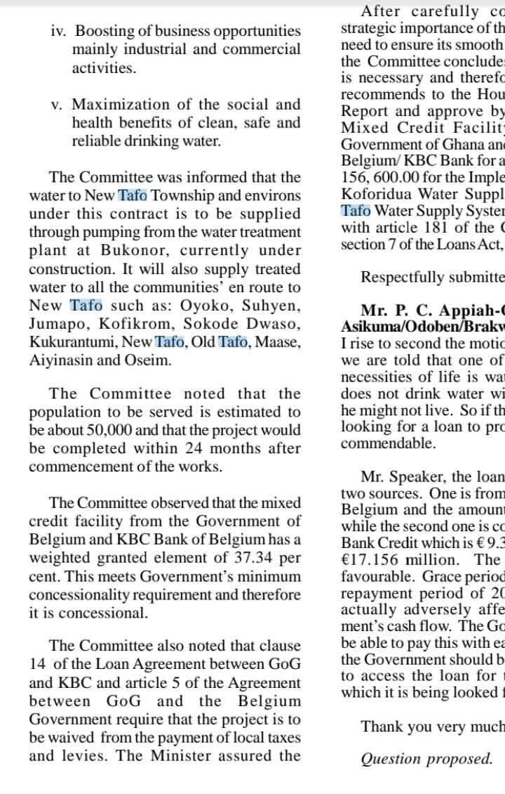 KrobeaKwabenaA's tweet image. Is It True President John Mahama Sent Potable Water to Kyebi As Suggested By The Bole MP? 

The records available underscore the fact that President John Agyekum Kufuor started the Koforidua water supply system under his watch which had Old Tafo, New Tafo, Oseim, Sokode, Suhyen,…