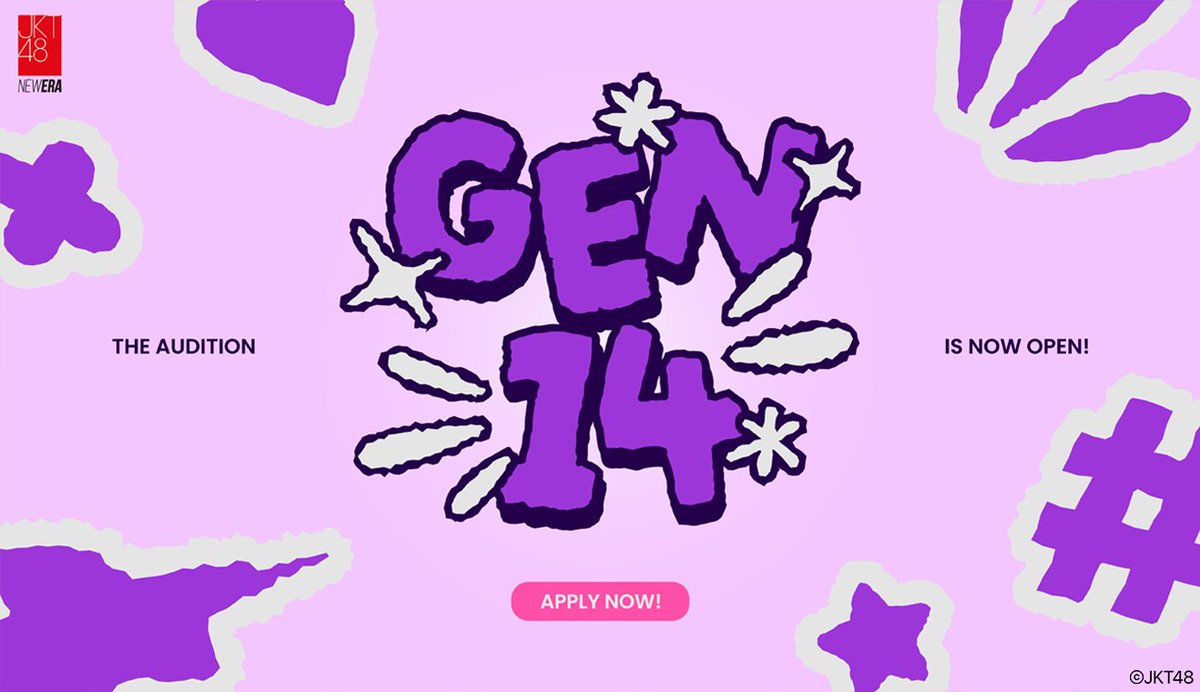 officialJKT48's tweet photo. Audisi JKT48 Generasi 14 telah dibuka!

Pendaftaran online bisa dilakukan melalui tautan berikut: https://t.co/XZD9JODjeC https://t.co/7NOQnm5xbI