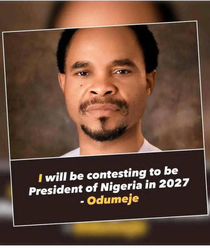 KemPatriot's tweet image. 🚨 BREAKING: Odumeje has joined the 2027 Presidential race.🤡🇳🇬
#KemKem