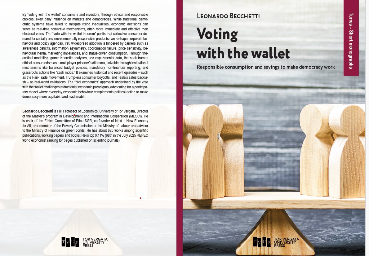 Il potere forte nell'economia di mercato? 

Noi consumatori

X questo aziende spendono mldi x convincerci di ciò di cui non possiamo fare a meno

Se usiamo voto col portafoglio x cambiare il mondo, il mondo cambia domani

Vita, morte miracoli e potenza del #votocolportafoglio