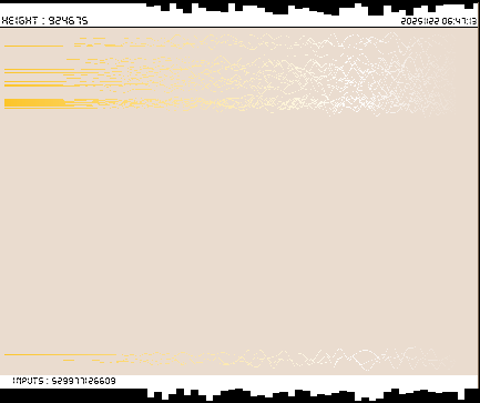 r_topisto's tweet image. #computerart #creativecoding #generativeart :
#bitcoin #blockchain 
LAST Block, Height : 924675
[ See more on topisto.net ]