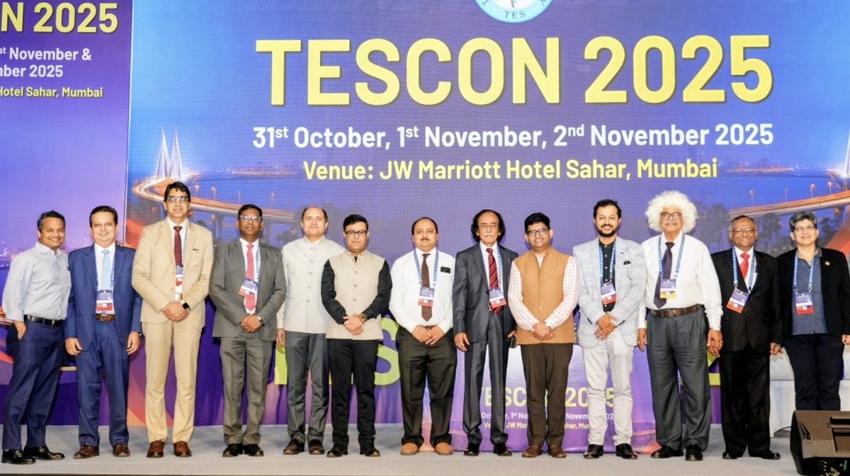 drharshpuri's tweet photo. Star-studded and scalpel-sharp: India’s finest thoracic surgeons unite at TESCON 2025 to shape the future of chest care. ✨🫁
@medanta
 #ThoracicSurgery #SurgicalExcellence #HealthcareIndia #MedicalLeaders
#thoracicsurgeryrocks #instituteofchestsurgery #drharshvardhanpuri https://t.co/xd6Tm0U712