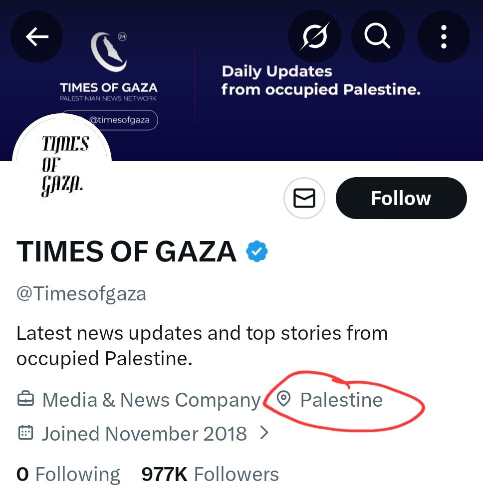 VoteLewko's tweet image. What a surprise. The @Timesofgaza is not in Gaza at all. Thank you Elon Musk for exposing these frauds.