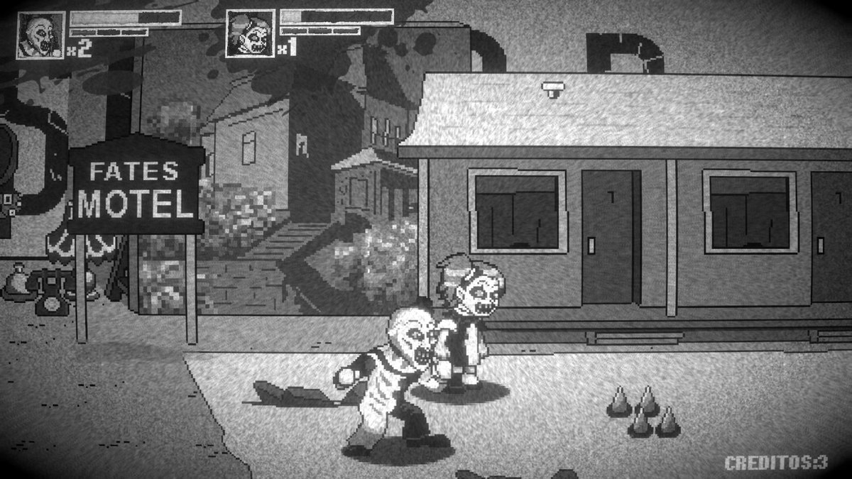 Rygar_ab's tweet image. #PS5Share   Los homenajes al terror están presente en prácticamente todos los divertidísimos y sangrientos niveles de  #TerrifierGAME  desde The Ring, el clasicazo Psicosis, IT o al maestro especialista en maquillaje Tom Savini. Una auténtica delicia de videojuego