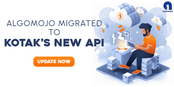 algomojo's tweet image. 🚨Update Alert! Algomojo has migrated to Kotak’s new API.

The old process won’t work. Update now to avoid interruptions!🔄💼

Visit Now: docs.algomojo.com/docs/brokers/l…