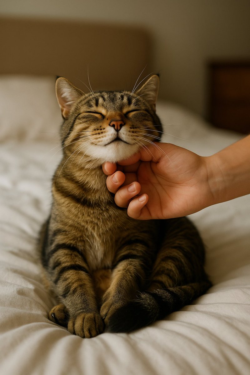 ZooKennkyu's tweet image. 猫の気持ち

猫がゴロゴロ鳴くアレはリラックスしてるときや甘えてるときがほとんど！
その周波数は25ヘルツほどで、これは人間に対して癒しの効果もあるとされています！

休日に猫を撫でてゴロゴロ🐈🎵
最高ですね✨

#猫 #動物 #猫の気持ち #雑学