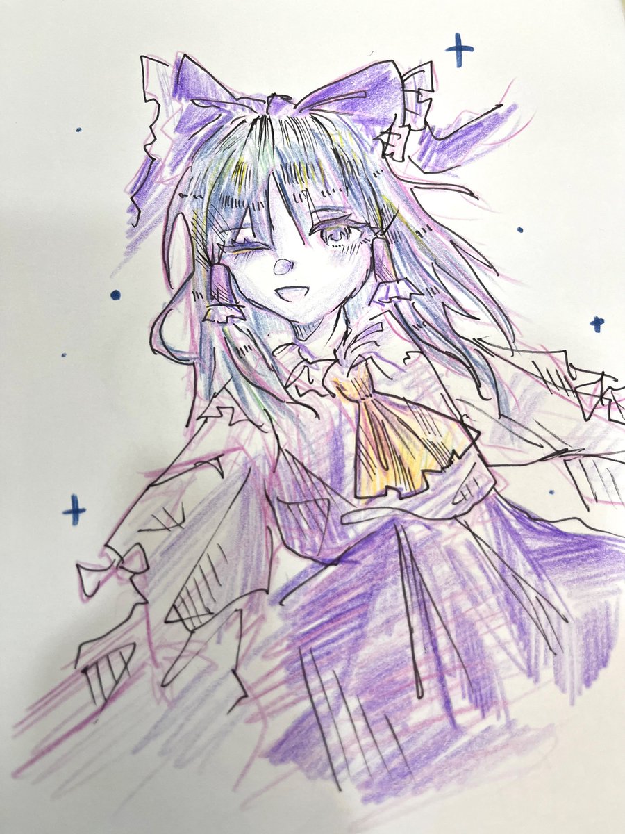 chamchi91801's tweet image. 몽글몽글한 색감과 채색이 카메라에 딤기지 않아서 아쉬움 ,,

#東方Projectᅠᅠᅠᅠ     #博麗霊夢