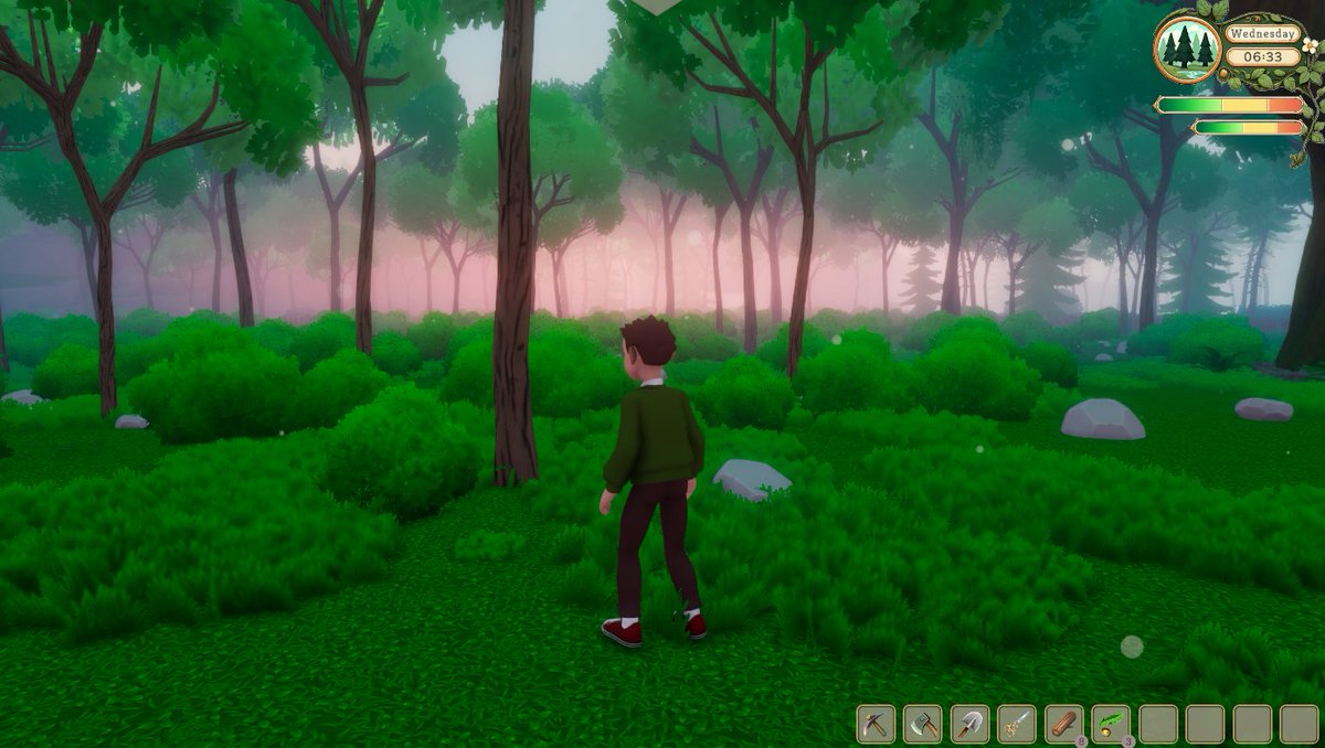 Have a cozy weekend, everyone!
We're celebrating #screenshotsaturday with a shot of a beautiful morning atmosphere in our cozy library game Library of Lyria.✨

#indiegame #cozygame #gamedev