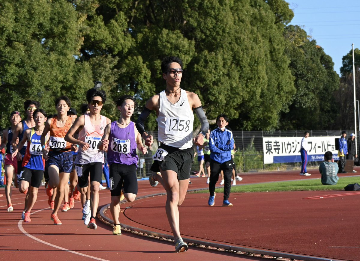 京都陸協記録会　5000m8組

前田くん（京都陸協）