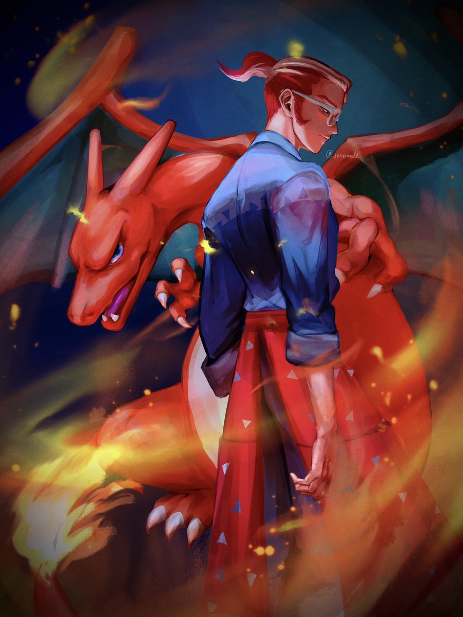 Post by じゅ on X: グリ&リザードン