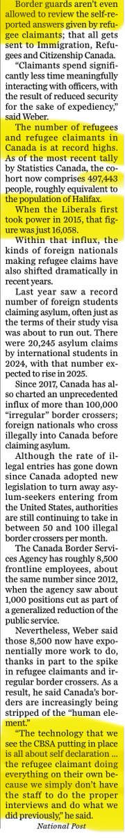 LionofJOct72023's tweet image. WONDER HOW 450 HAMAS TERRORISTS GOT INTO CANADA? NEVERMIND HUNDREDS of IRGC? TRISTIN HOPPER EXPLAINS THAT CANADA NO LONGER CONDUCTS SECURITY SCREENING on REFUGEE CLAIMANTS!!

Now Canada hopes to keep out terrorists by only hoping that when they self-complete their questionnaire…