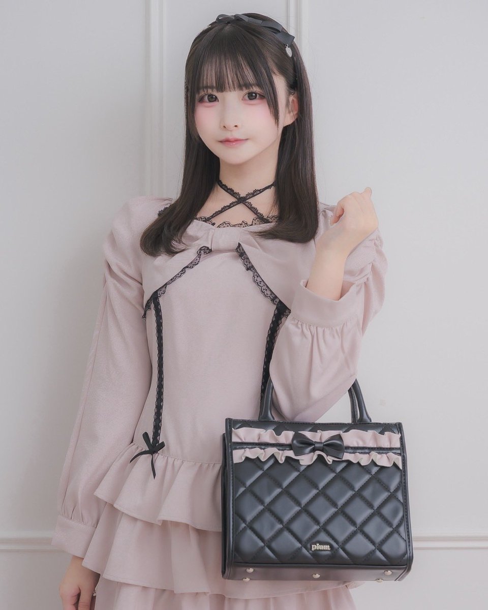 Coming soon 🎀／ ♡フロントフリルキルティング2wayトート ¥11,000