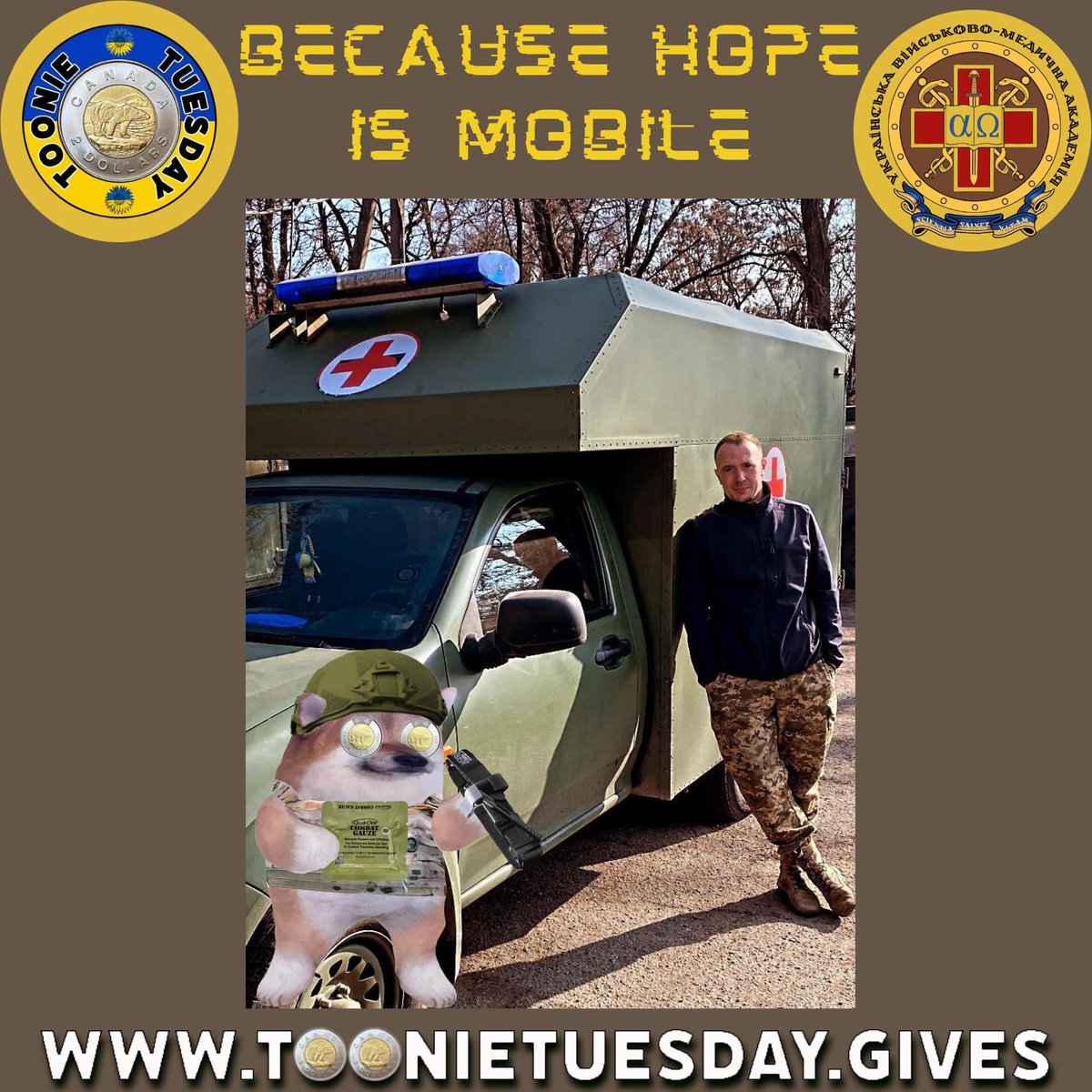 DrobotunVitalii's tweet image. 🚀UPDATE | 22.11

The life-saving mission continues!
Lifesaving car is urgently needed! Help please 🙏 

✅Raised: $8,705
🚨To go: $3,295

✍️$50 or more and your nickname will be on the lifesaving car🫡
🎁TOP donation - award!

🚨Ways to support in my profile and pinned post!