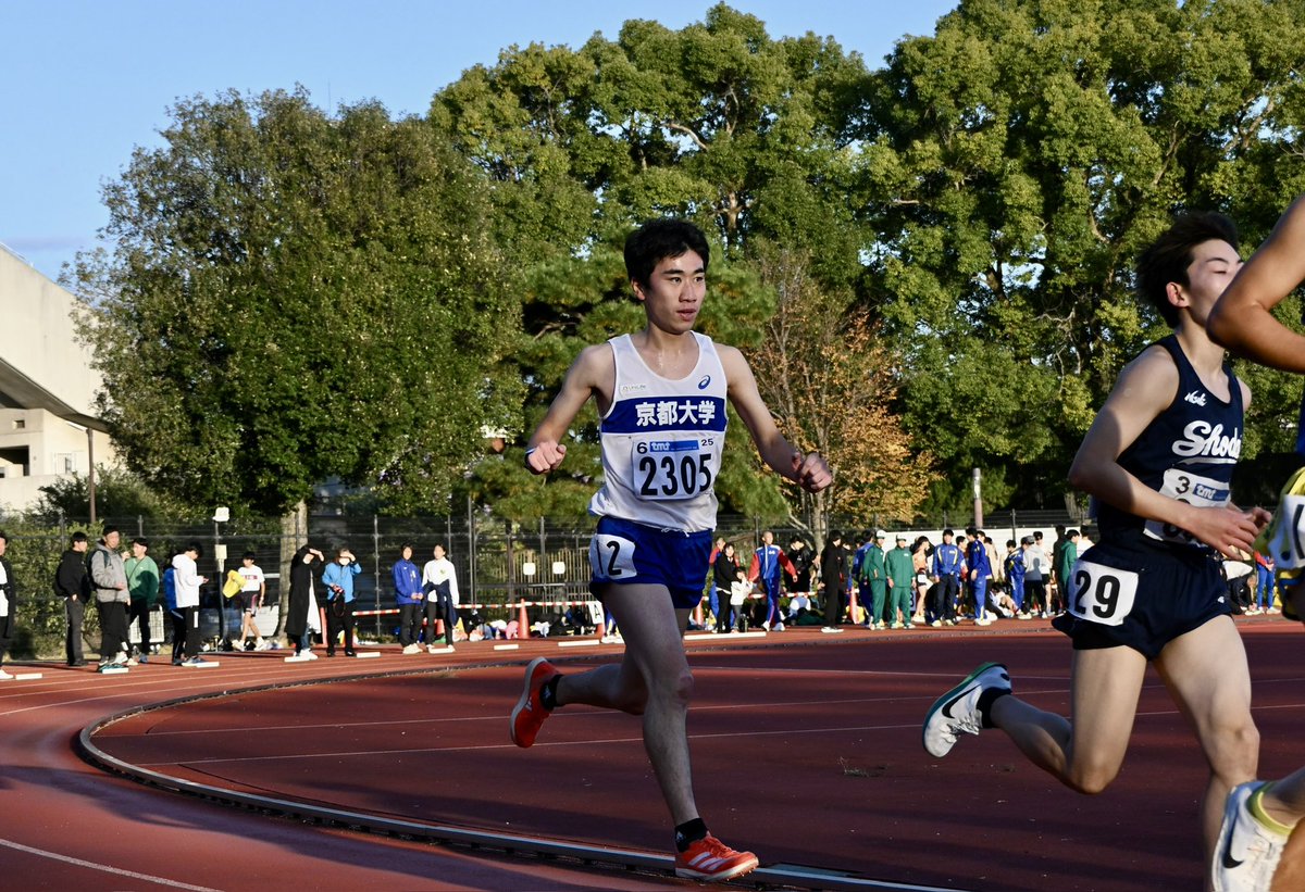 京都陸協記録会　5000m9組

江端くん（京都大学）