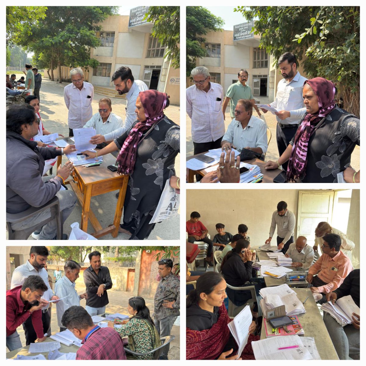 મતદારયાદી ખાસ સઘન સુધારણા કાર્યક્રમ-૨૦૨૬ અંતર્ગત ૭૯-જામનગર (દક્ષિણ) મતવિસ્તારમાં તા.૨૨-૧૧-૨૫ ના રોજ યોજવામાં આવેલ ખાસ કેમ્પ અન્વયે મતદાર નોંધણી અધિકારીશ્રી દ્વારા વિવિધ મતદાન મથકોની મુલાકાત લઈ બી.એલ.ઓ(BLO)ને જરૂરી માર્ગદર્શન આપવામાં આવ્યું.
<a href="/ECISVEEP/">Election Commission of India</a> <a href="/CEOGujarat/">Chief Electoral Officer, Gujarat</a> <a href="/infojamnagargog/">Info Jamnagar GoG</a>