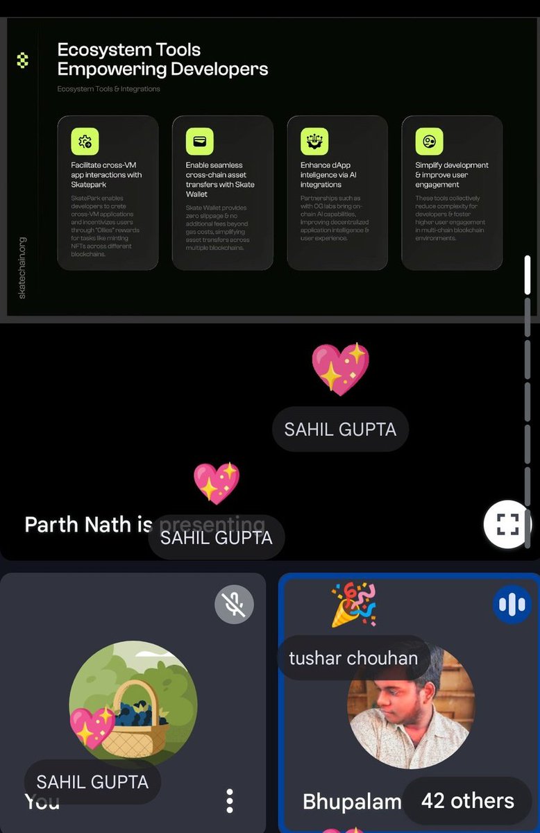 sahilgupta_as's tweet image. Just attended the Skate Yatra session by @Skate_bharat

A super insightful session led by @BhupalamS &amp;amp; @0xparthhh
Also got lucky in the quiz and won a cash prize 🏆

Thanks to @HackTourIND for hosting!