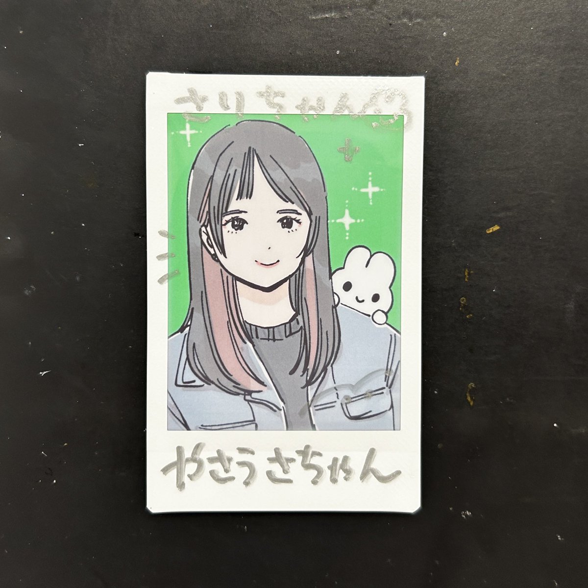 さがちゃん さま専用 今月もチェキありがとう✨ スマホケースの輪っかに合わせて頼む人も