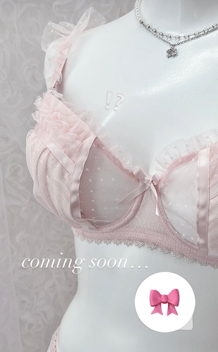 LOVERAN次の流行はコレ✨
𓊆 透けちち👙🎀🤍 𓊇
推しランジェがくるー💕
画像はインスタより💌