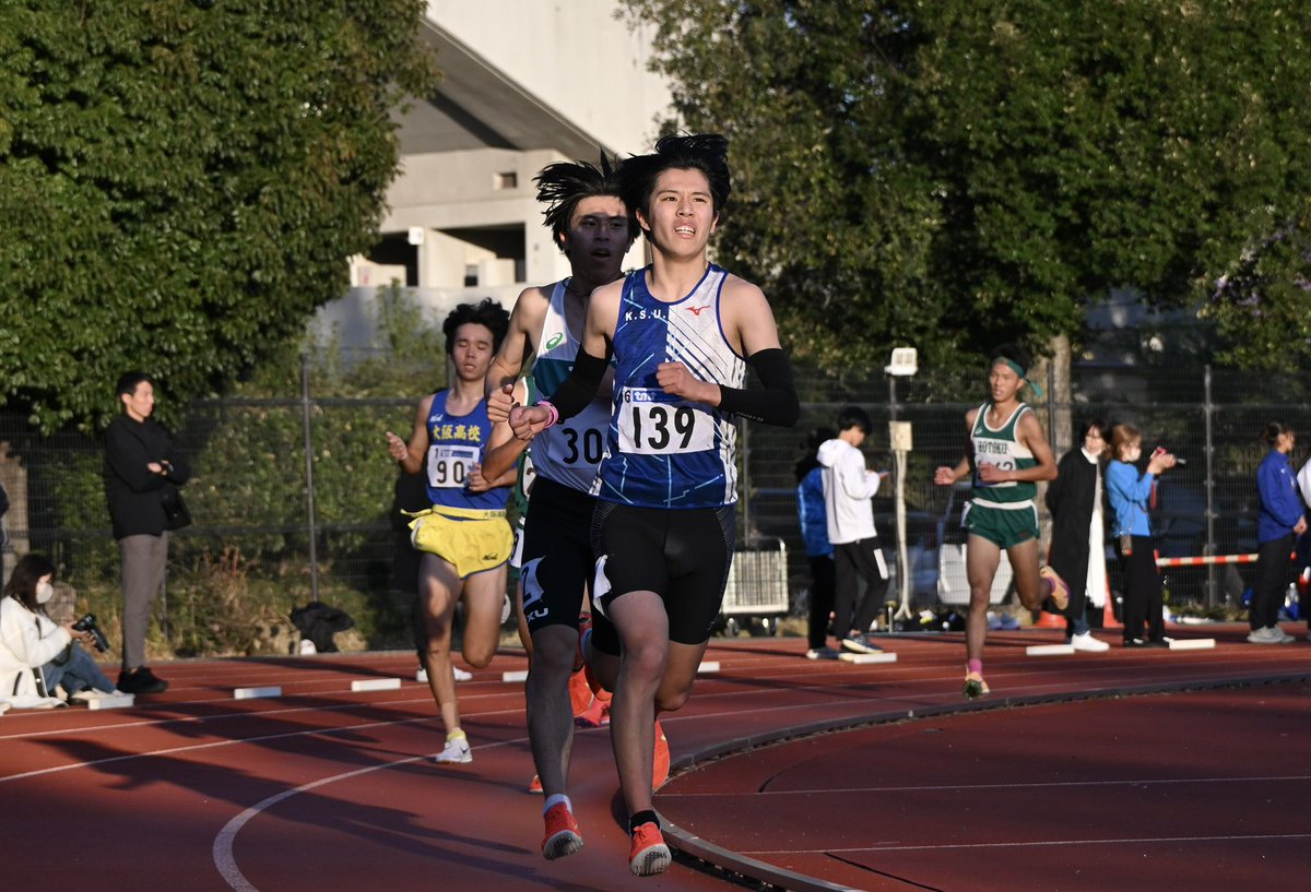京都陸協記録会　5000m9組

米田くん（京都産業大学）