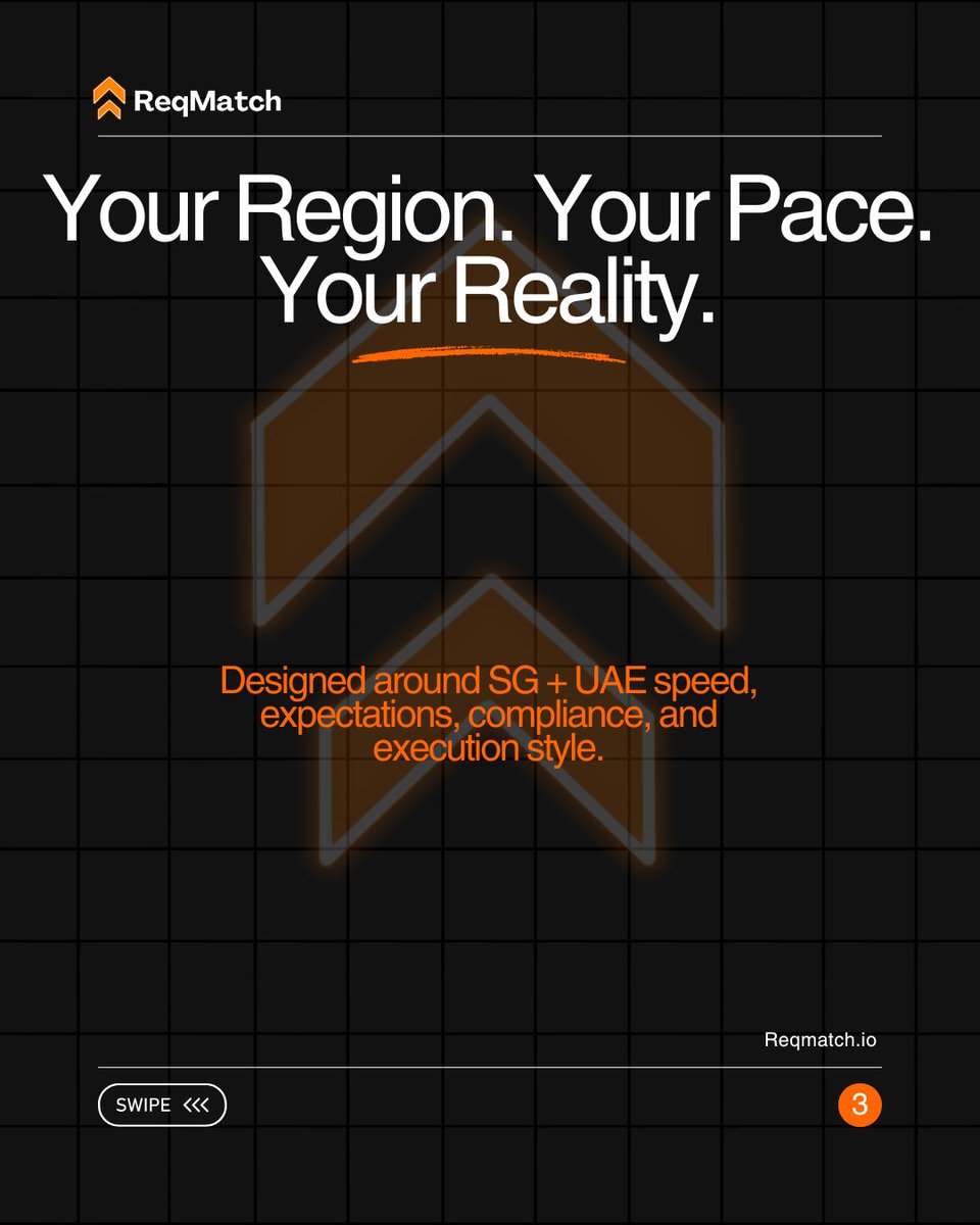 ReqMatchio's tweet image. We’re not generalists.
We specialise in AI systems for tech and eCom companies in SG + UAE.
Deep domain knowledge → more accurate systems → faster results.

#AIAutomation #NicheSpecialisation #TechOps #EcommerceSG #UAEBusiness