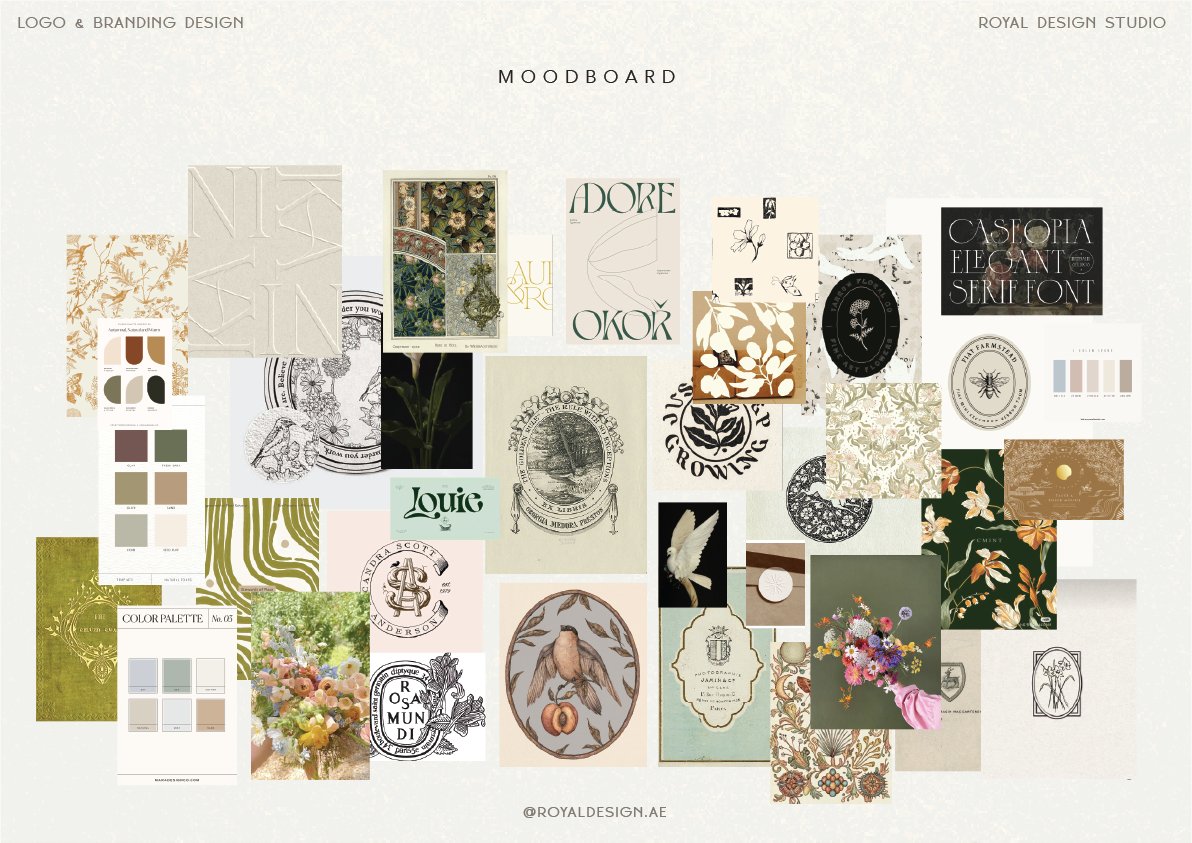 Royaldstudio's tweet image. Al Dhabi — a luxury floral boutique identity inspired by Emirati elegance and the graceful beauty of tulips.

الظبي — هوية بوتيك ورد فاخرة مستوحاة من الأناقة الإماراتية وجمال التوليب.