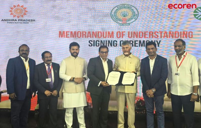 renewablemirror's tweet image. Ecoren Energy Group has signed a monumental MoU with the Government of Andhra Pradesh, marking one of the largest clean-energy #investment commitments in the state’s history.

Read More - renewablemirror.com/ecoren-group-s…

#EcorenGroup #CII2025 #RenewableMirror