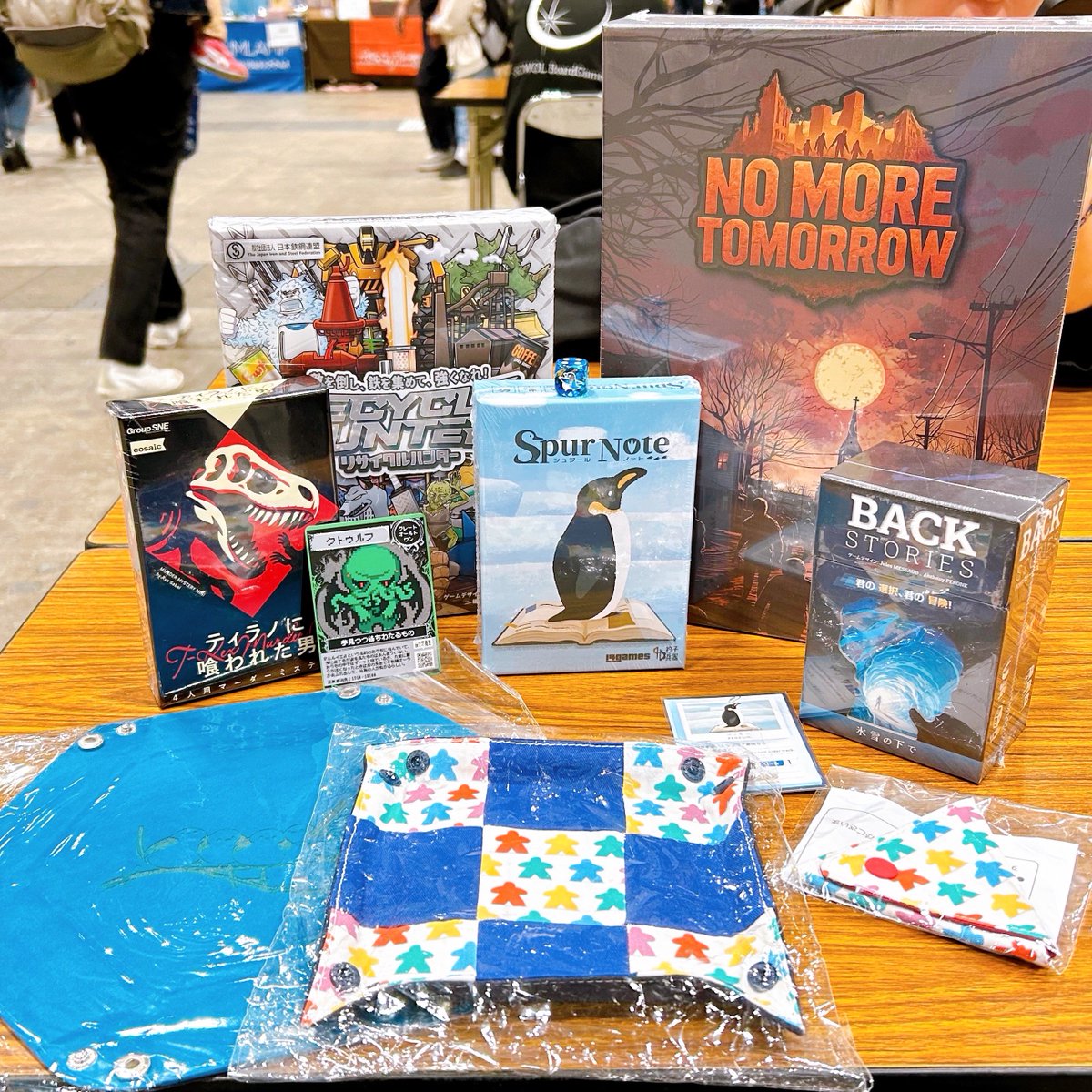 ゲームマーケット行ってきたよ🍁
戦利品はこちらです！
たくさん買って大満足🥰