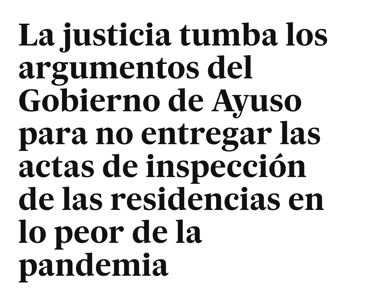 DiegoRBCA's tweet image. Son 200 actas que pueden ser muy importantes de cara a los juicios de las familias de las víctimas contra los responsables de los protocolos de la vergüenza de la Comunidad de Madrid.

El Gobierno de Ayuso ha intentado, por todos los medios, que no se conocieran👇