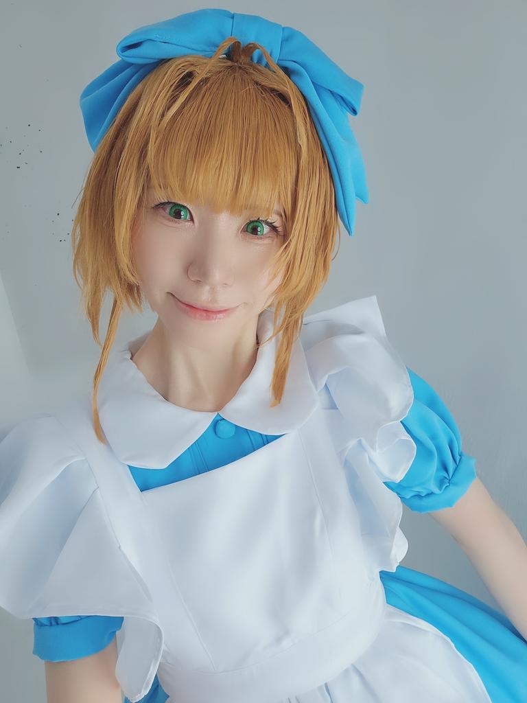 minadukikanon's tweet image. CCさくら4巻表紙のアリス衣装桜ちゃんで参加してきました！アリス！絶対やりたい！！って思っていた衣装出来て嬉しいスカートのひらみも可愛く作れて大満足です🥰
みんな可愛くて幸せ空間でした😌🫶
#1122さくらいっぱいはにゃーん合わせ2